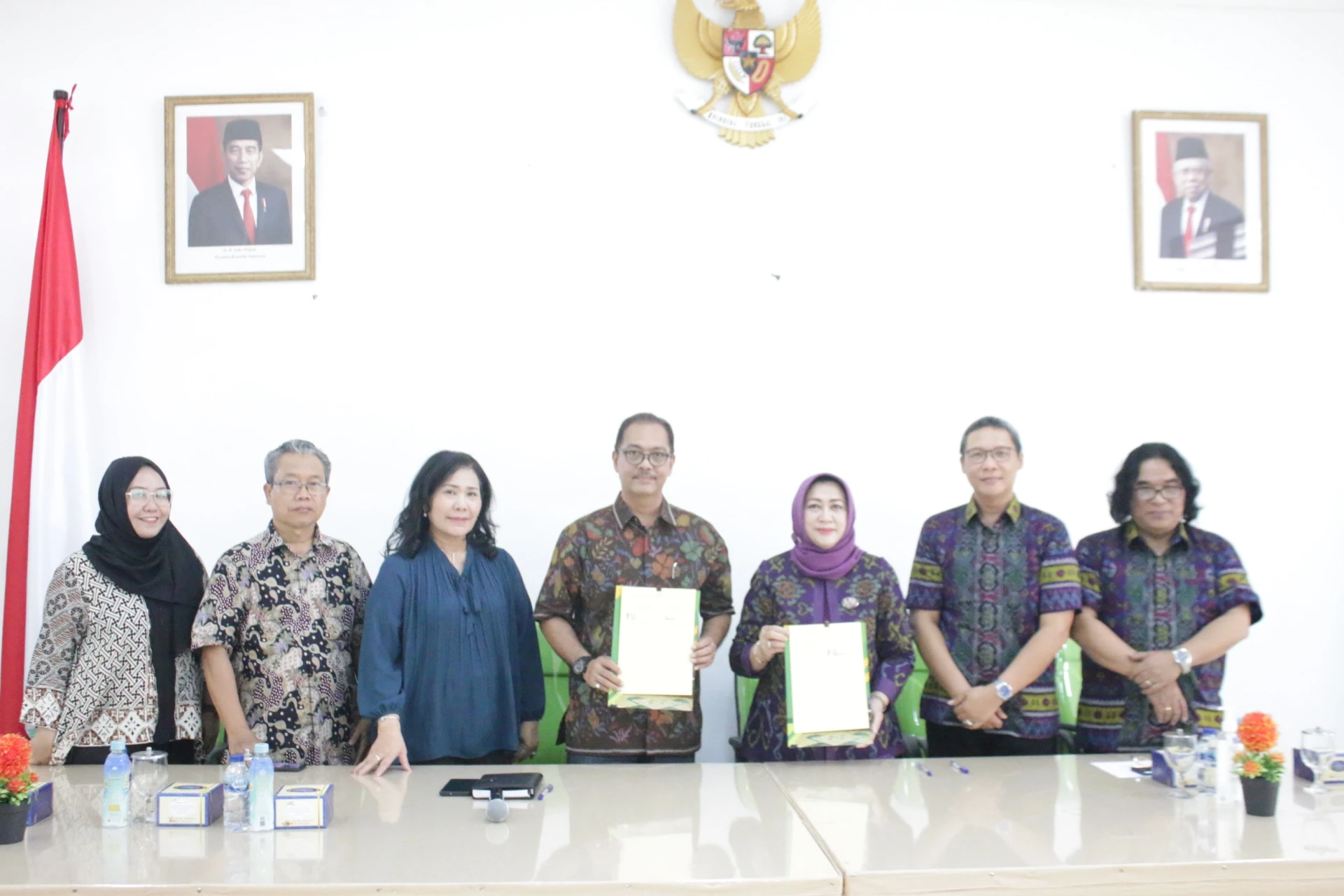 Signing of the PKS between FIB USU and the Department of Business Administration, Medan State Polytechnic